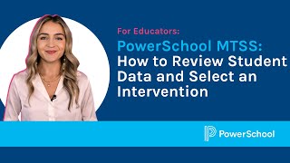 PowerSchool MTSS How to Review Student Data and Select an Intervention [upl. by Coco]