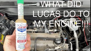 Lucas Injector Cleaner amp Upper Cylinder Lubricant Review [upl. by Ekoorb]