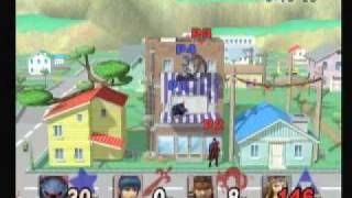 Super Smash Bros Brawl WiFi Team Battle 19 [upl. by Divan]