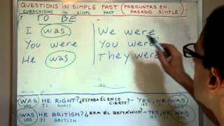 Curso de inglés 14  Oraciones interrogativas en inglés Video 2 de 2 [upl. by Gnoht]