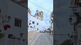 4K Altea Spain  Walking Tour [upl. by Leugar]