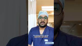 Appendicitis I Treatment for appendicitis DrAshishSachan [upl. by Melisa]