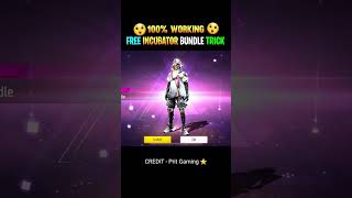 Get Free Rare Incubator Top Bundle only 0 Diamonds 😱  Free Fire [upl. by Olen]