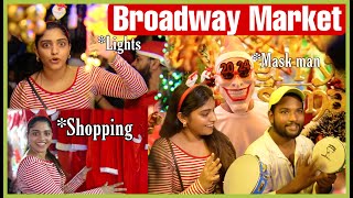 Starting Rs 5 😱 Christmas Shopping In Broadway Market Ernakulam 2023  Best Place for Christmas [upl. by Eibrad]