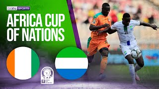 Ivory Coast vs Sierra Leone  AFCON 2021 HIGHLIGHTS  01162022  beIN SPORTS USA [upl. by Tubb]