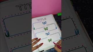 Mind map ideas for assignmentampschoolnotesasthaartandcraft ytshort shortsviralshortyoutubfeed [upl. by Ginni]