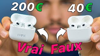 Les meilleurs FAUX AirPods 3 Ils sont incroyable [upl. by Atela]