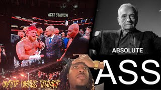 Jake Paul vs Mike Tyson INSTANT REACTION LIVE FROM THE ARENA  THAT FIGHT WAS POINTLESS [upl. by Hsot]