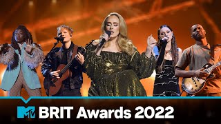 The BRIT Awards 2022 Performance Highlights  MTV Music [upl. by Eicam]