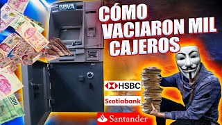 Cajeros Automáticos Arrojan Dinero Robando Millones JACKPOTTING ATM [upl. by Cobb]