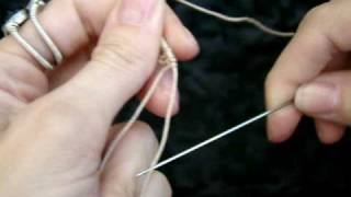 TotusMel Needle Tatting Spilt Rings amp Josephine ChainsMPG [upl. by Ahsayn]