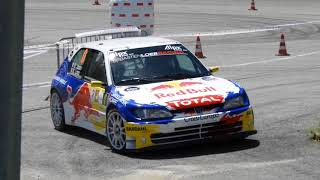 Sébastien Loeb VS Ari Vatanen Rallye du Chablais 2018 PURE Sound and Show [upl. by Volney878]