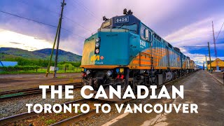 VIA Rail The Canadian Toronto to Vancouver by train 2022 Sleeper plus class [upl. by Anairuy98]