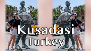 Kusadasi Cruise Port Walking Tour  旅遊足跡  dronefootages kusadasiturkey oceaniacruises [upl. by Tirrell]