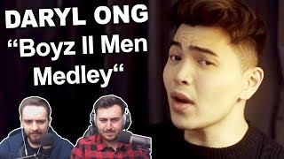 Singers ReactionReview to quotDaryl Ong  Boyz II Men Medleyquot [upl. by Vary]