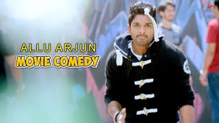 Allu Arjun Comedy Scenes  Allu Arjun  Amala Paul Brahmanandam  Romeo amp Juliets Comedy Scene  01 [upl. by Nanam955]