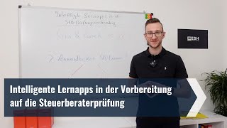 Intelligente Lernapps in der Vorbereitung auf die Steuerberaterprüfung [upl. by Velda741]