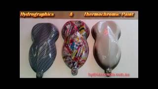 Thermochromic and Hydrographics Paint [upl. by Cung]