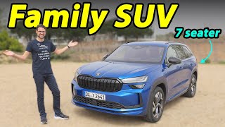 How good is the allnew Skoda Kodiaq Sportline 7seater driving REVIEW [upl. by Haret]