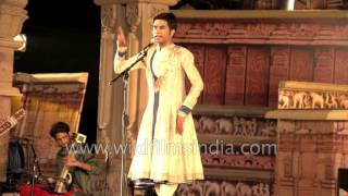 Kathak solo by Sandip Mallick Khajuraho Dance festival [upl. by Ruford549]