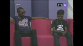 12 Year Old Lil P Up Against Olamide In A Rap Battle On Entertainment Splash Official [upl. by Xylina]