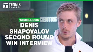 Denis Shapovalov on Loving Grass  2024 Wimbledon Second Round [upl. by Trygve]