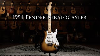 FIRST YEAR 1954 Fender Stratocaster [upl. by Inamik]