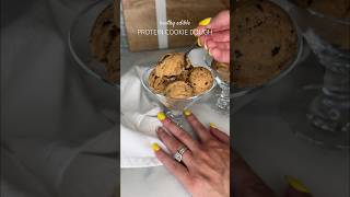 Peanut Butter Healthy Edible Cookie Dough Recipe shorts starbucksdrinks [upl. by Eesac]