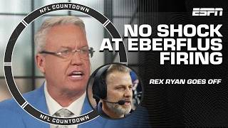 Rex Ryan GOES OFF on Matt Eberflus MISTAKES 🗣️ What the hell was he thinking  NFL Countdown [upl. by Anirak]