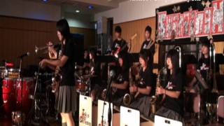 ROUTE662011108  TEIKYO JAZZ ORCHESTRA帝京高校 [upl. by Tlevesoor]