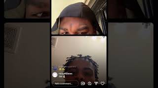 Ft Worth artists Lil CJ Kasino and EBK Lil Rodney on IG live [upl. by Nylemaj]