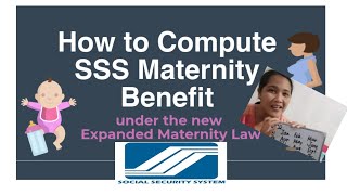 How to compute SSS Maternity Benefit 2021   Gaano kalaki ang pwedeng makuha sa SSS 2021 [upl. by Zed595]