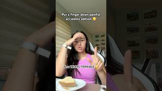 How many fingers did you put down 😭😭 fypシ゚ funny relatable trend shorts viral [upl. by Lleinnad]