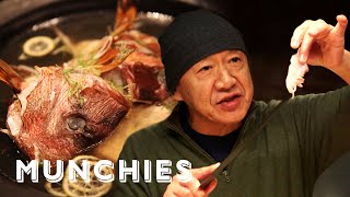 How 3 Michelin Star Sushi Legend Masa Cooks at Home [upl. by Winebaum]