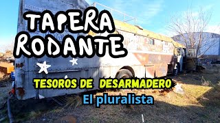 Cementerio de Autos motorhome Chatarrero el pluralista más que Rastrojeros [upl. by Ner550]