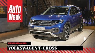 Volkswagen TCross  Eerste kennismaking [upl. by Anastas]