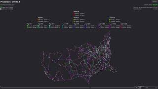 A Memetic Algorithm that uses the LinKernighan Heuristic solves att532 Traveling Salesman Problem [upl. by Palua]