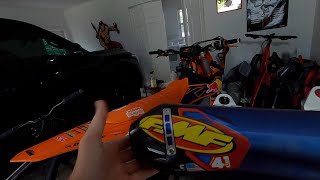 2023 KTM 450 SXF Factory Edition  Full FMF Exhaust Unboxing Install Sound [upl. by Redep]