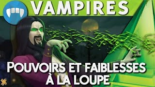 Les Sims 4  VAMPIRES  Trailer sur les pouvoirs à la loupe [upl. by Anilec672]