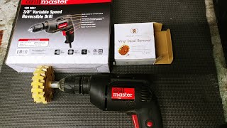 harbor freight master drill and whizzy wheel review [upl. by Anigger]