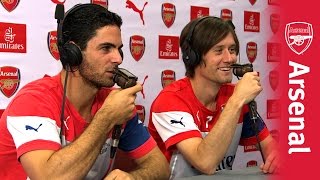 Mikel Arteta amp Tomas Rosicky UnClassic Commentary [upl. by Ennoryt254]