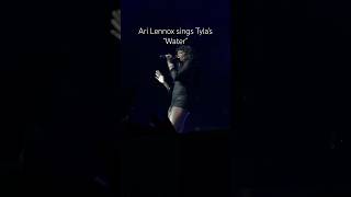 Ari Lennox sings Tyla’s “Water” arilennox [upl. by Joli]