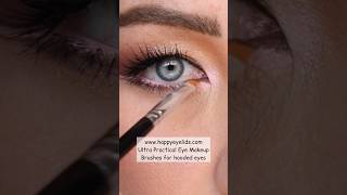 Epicanthic folds INNER CORNER EYELINER TUTORIAL ✔️ hoodedeyesmakeup [upl. by Elockcin246]