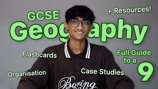 How to get a GRADE 9 in GCSE Geography with resources [upl. by Don]