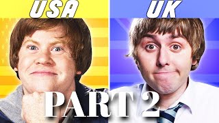 UK Inbetweeners vs USA Inbetweeners Part 2  This show gets even worse [upl. by Meeker]