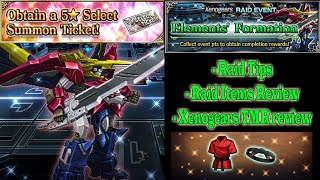 FFBE Elements Formation Raid Tips and Items Review 695 [upl. by Grimes]