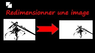 redimensionner une image en fond décran TUTO [upl. by Begga]