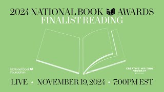 2024 National Book Awards Finalist Reading [upl. by Tedie]