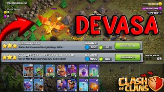 EJDERHANIN İNİNE GİRDİK İLK DEFA TEK OYUNCU  Clash of Clans Tek Oyuncu Serüveni 1 [upl. by Yrek]