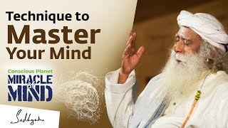 Master Your Mind with this Technique  Miracle of Mind  Sadhguru [upl. by Vyner37]